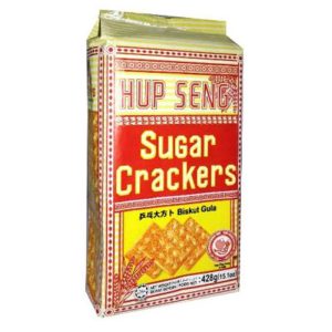 HUP SENG Sugar Crackers 428g (1 CTN)