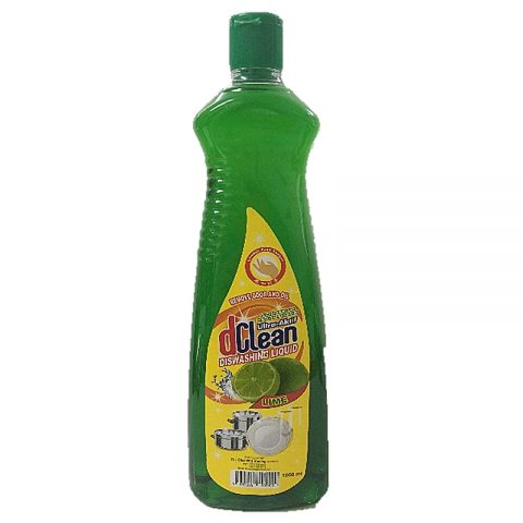 DCLEAN Dishwashing Liquid Lime 1L