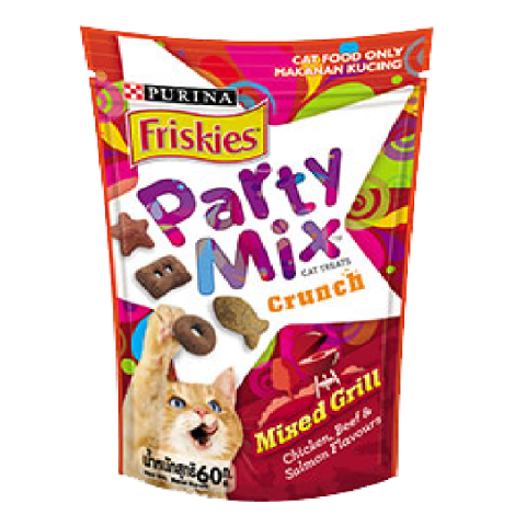 Friskies Party Mixed Grill Crunch 60gm