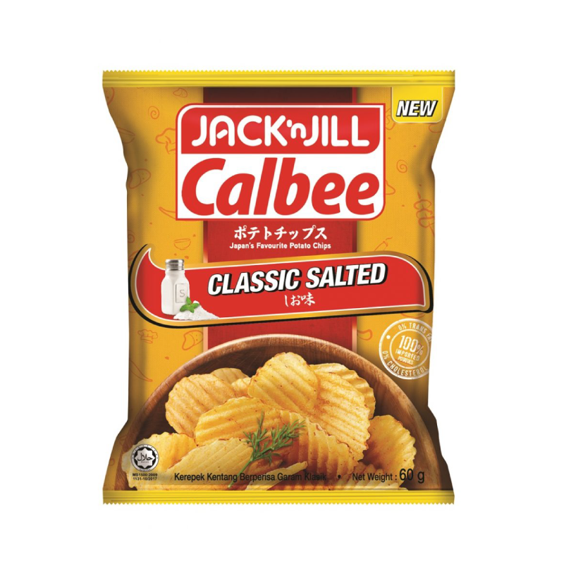 Jack N Jill Calbee Classic Salted 60g
