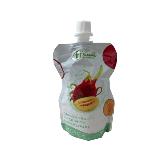 Dragon Fruit Juice with Cantaloupe